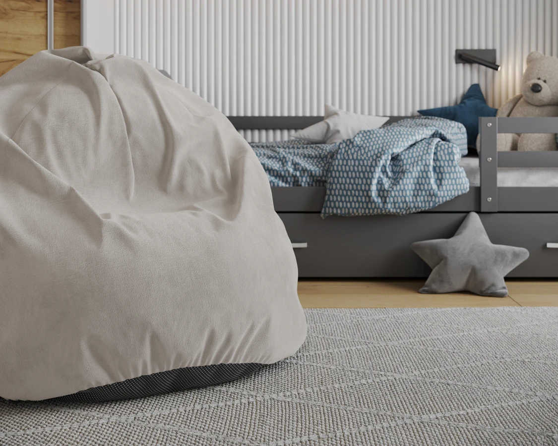 Sedací vak SAKO TRINITY krémový 95x115 cm