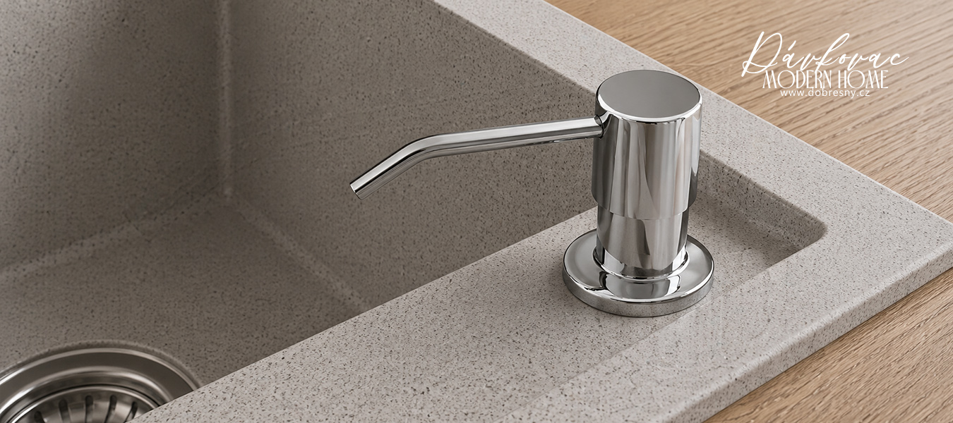 Dávkovač na mycí prostředky - CHROM