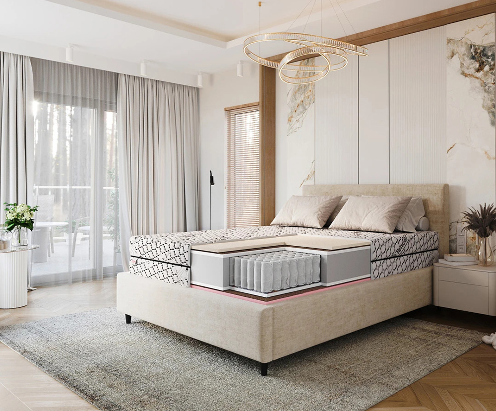 Taštičková matrace ZEFIR TENCEL 80x200x29cm