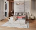 Pěnová matrace VITERBO JERSEY 90x200 cm s VISCO paměťovou pěnou 13cm