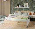 Pěnová matrace BITONTO JERSEY 180x200 cm s latexem 15 cm