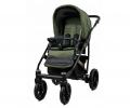 Kočárek 3v1 BabyLux Largo Olive Black