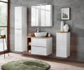 Koupelnový regál pod pracovní desku CAPRI WHITE 20cm