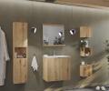 Koupelnový regál pod pracovní desku NOVA OAK 30 cm