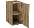 Koupelnový regál pod pracovní desku NOVA OAK 30 cm