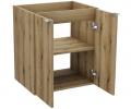 Koupelnová skříňka pod umyvadlo NOVA OAK police 50 cm