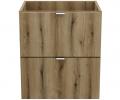 Koupelnová skříňka pod umyvadlo NOVA OAK šuplíky 50 cm