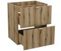 Koupelnová skříňka pod umyvadlo NOVA OAK šuplíky 50 cm