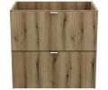 Koupelnová skříňka pod umyvadlo NOVA OAK šuplíky 60 cm