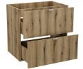 Koupelnová skříňka pod umyvadlo NOVA OAK šuplíky 60 cm