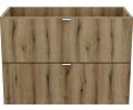 Koupelnová skříňka pod umyvadlo NOVA OAK šuplíky 80 cm