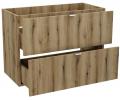 Koupelnová skříňka pod umyvadlo NOVA OAK šuplíky 80 cm
