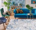 Koberec CELICO Blue Gray 200x300 cm
