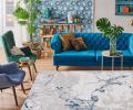 Koberec NICOLA Blue Gray 120x170 cm