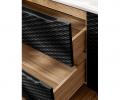 Koupelnová skřínka pod umyvadlo OCEAN BLACK 120 cm